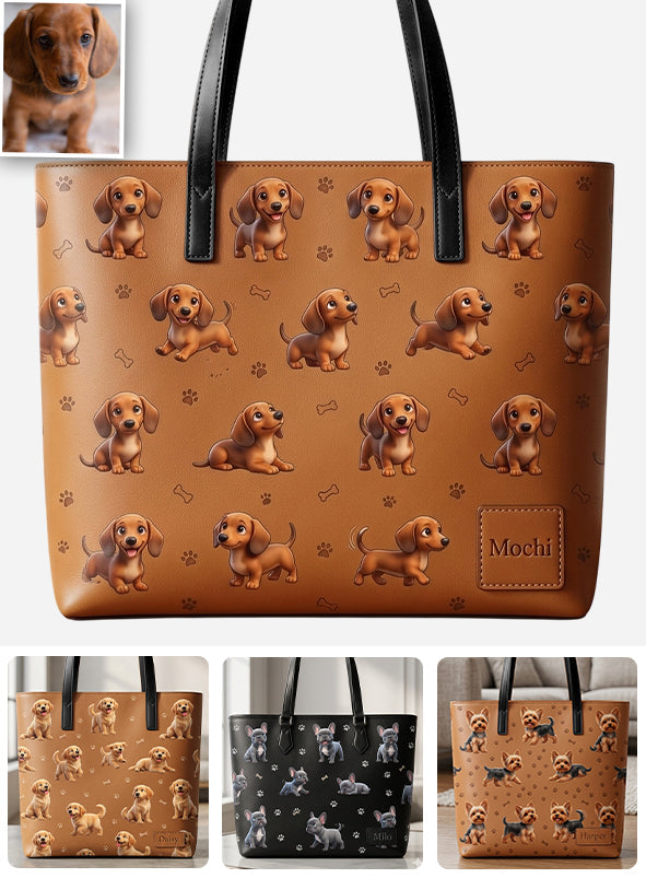 Custom Any Photo - Personalized Dog Tote Bag