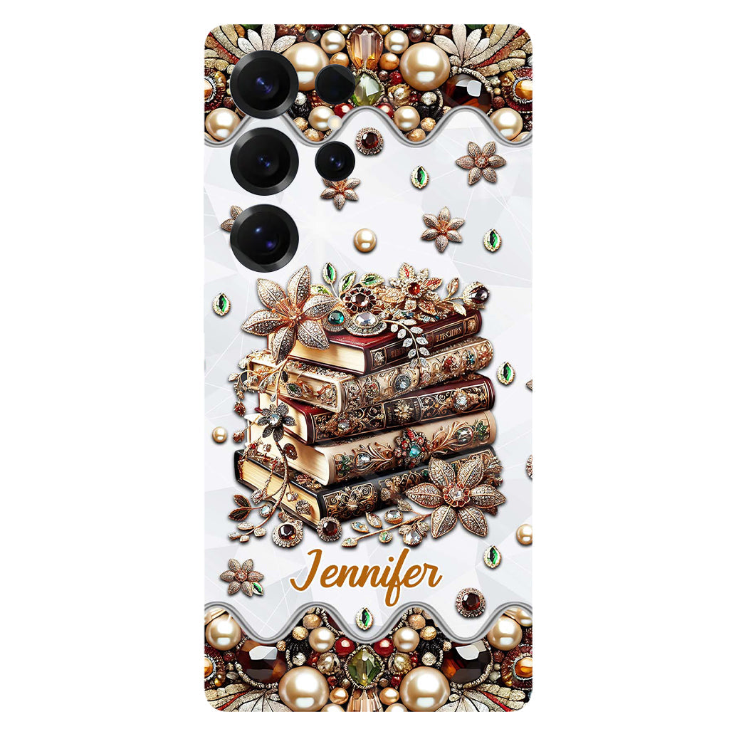 Just A Girl Who Loves Books - Personalized Book Full Print Phone Case