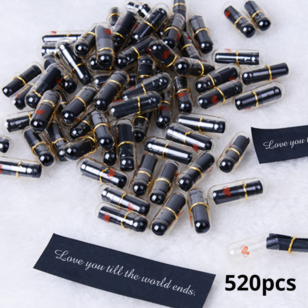 Message Capture - Personalized Couple Message Capsule Letter Bottle