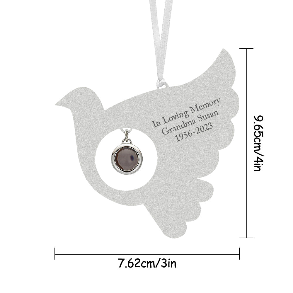 I'm Always Be With You - Personalized Memorial Projection Ornament