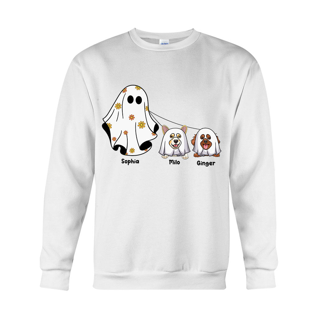 Cute Ghosts - Personalized Dog T-shirt And Hoodie