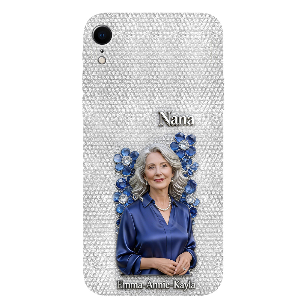 Forever Loved Grandma Diamond - Perfect Mother's Day Gift - Personalized Grandma Full Print Phone Case
