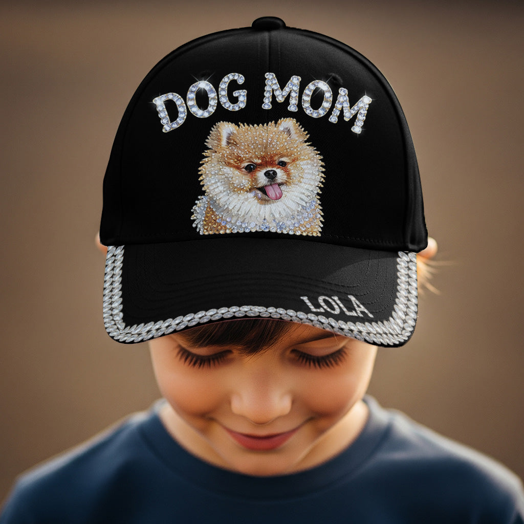Dog Mom Unique Gift - Personalized Dog Classic Cap