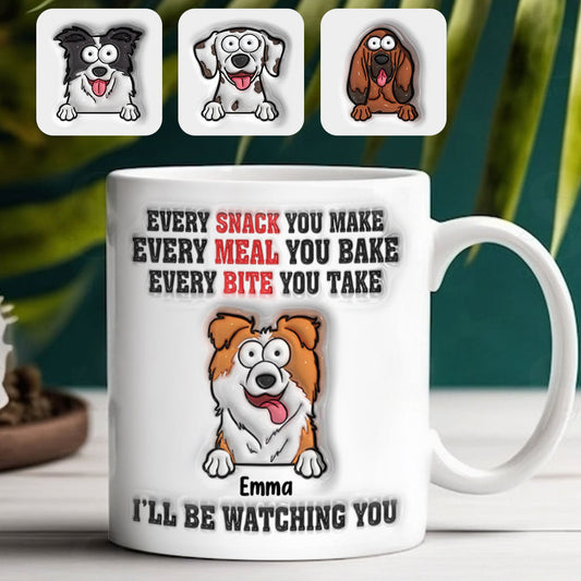 I'll Watching You - Personalized Dog Mug