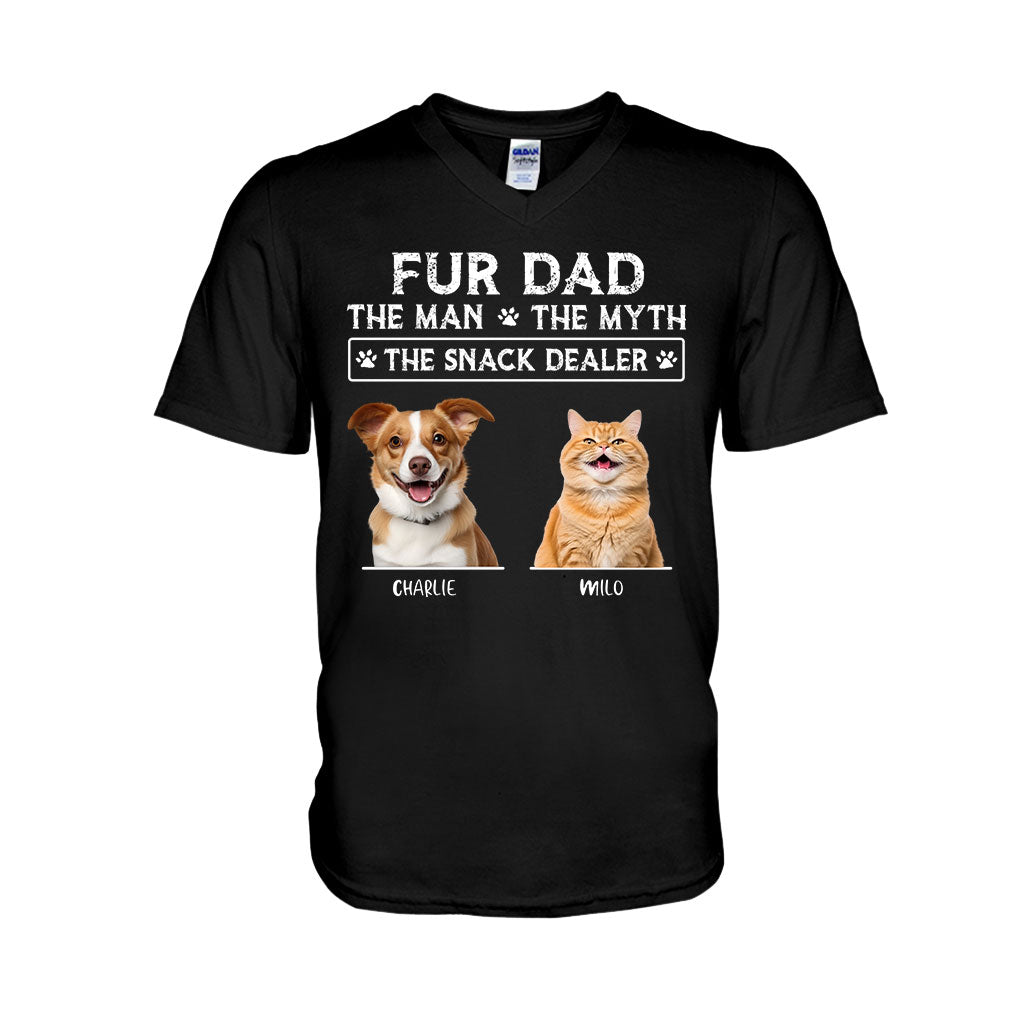 Fur Dad - Personalized Dog T-shirt And Hoodie