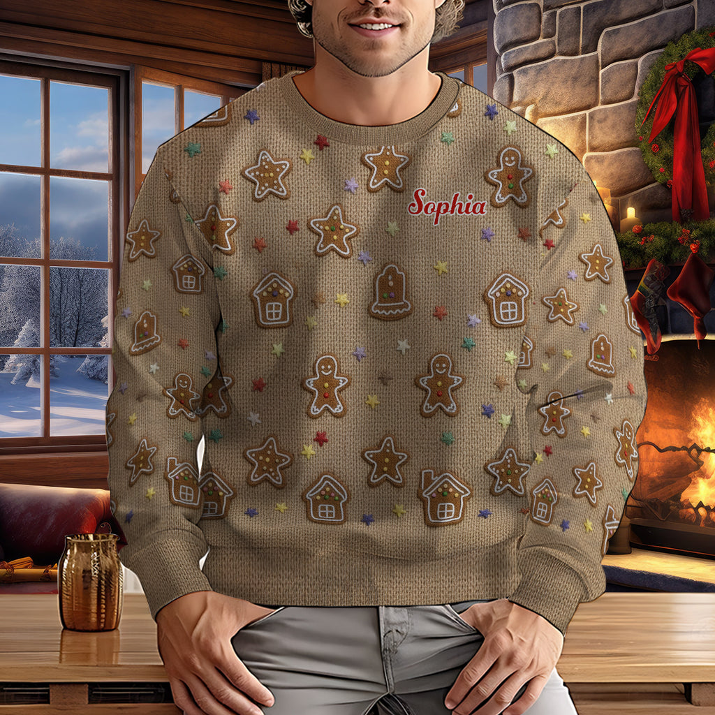 Holiday Spirit Knit - Personalized Christmas Ugly Sweater