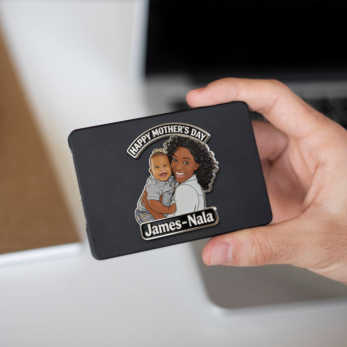 1st Mother's Day - Personalized Mother Magnet