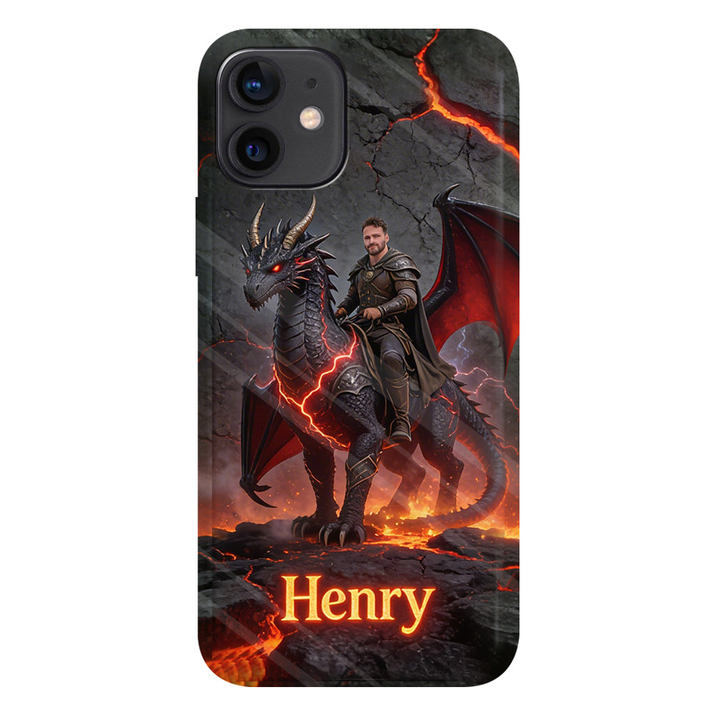 Flying With The Dragon - Personalized Dragon Full Print Phone Case