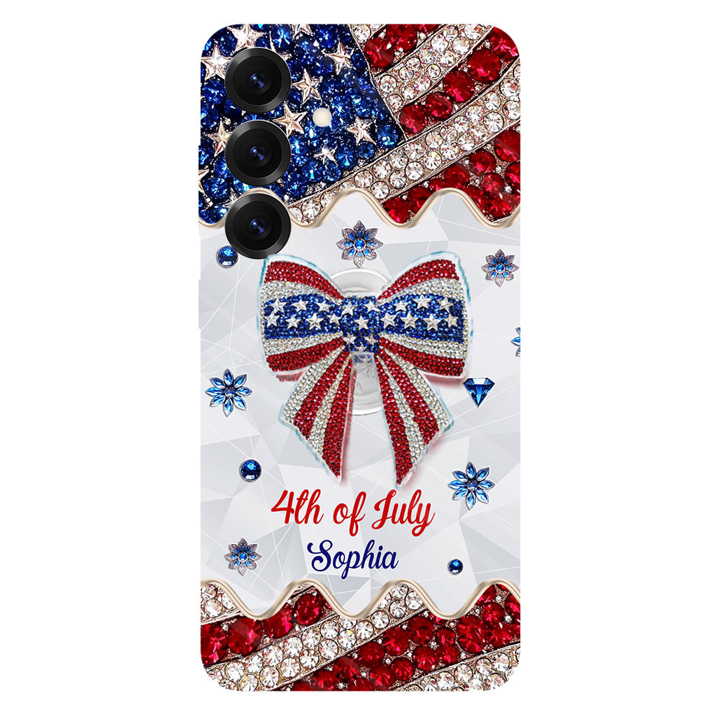 Independence Day - Personalized Independence Day/ 4th of July Full Print Phone Case & Phone Grip