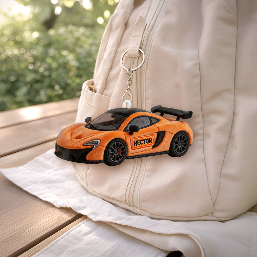 Custom Any Photo, Any Object - Personalized Car Lover Plush Keychain