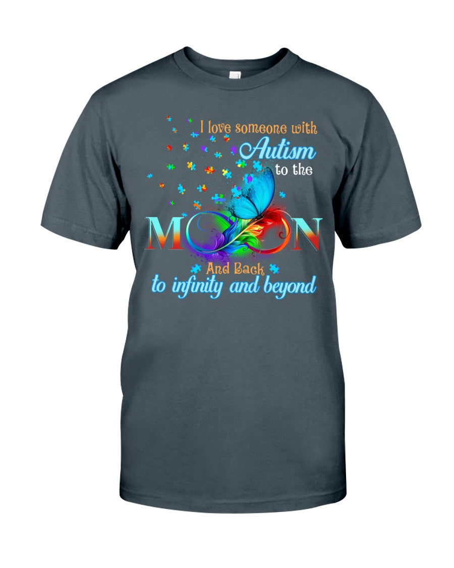 I Love Someone With Autism - Autism Awareness T-shirt and Hoodie 0520