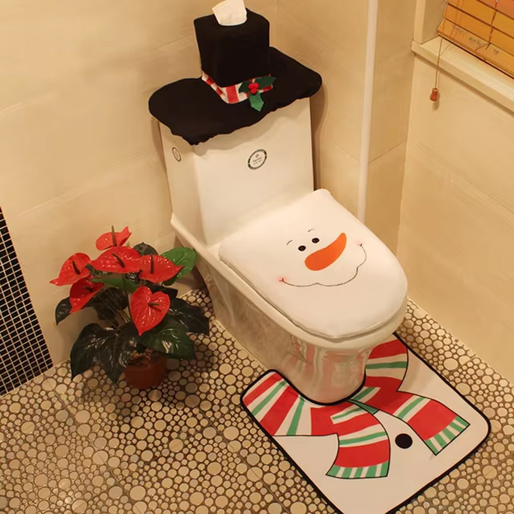 Christmas Toilet Seat Covers