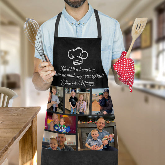 Photo & Text Customize - Personalized No Pocket Apron