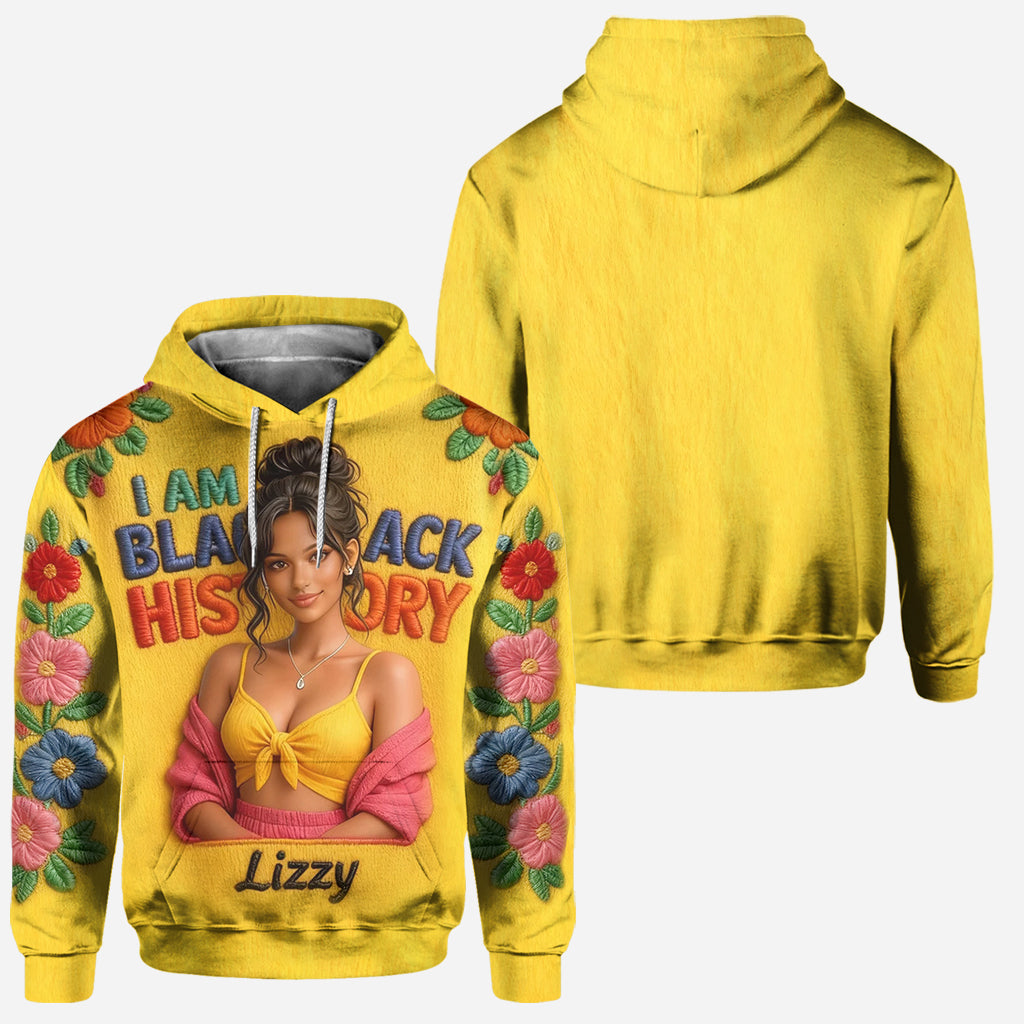 I'm Black History - Personalized African American Hoodie and Leggings