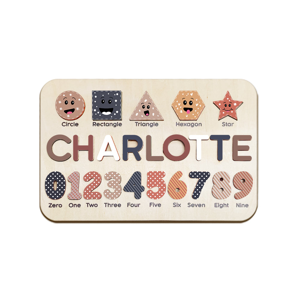 Baby Name Toy - Personalized Kid Name Puzzle