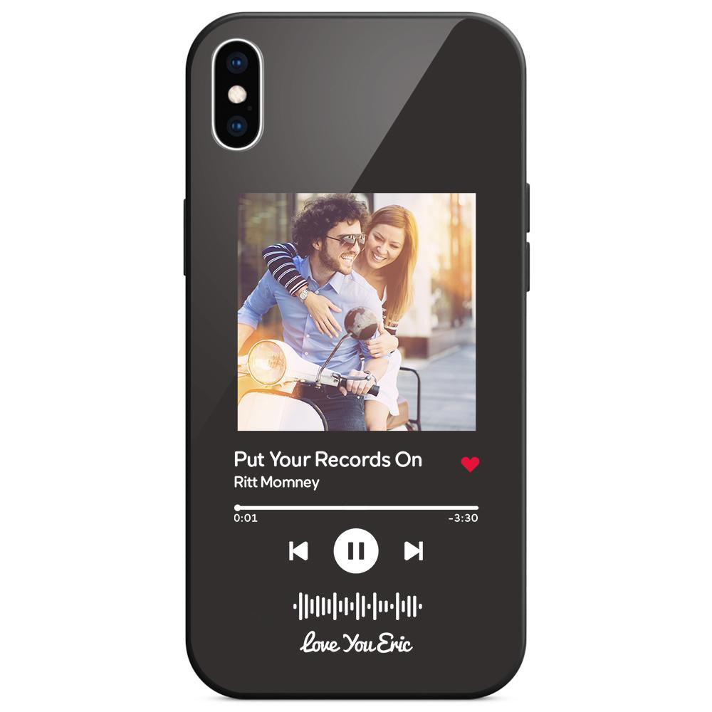 Music Code Song Photo Custom - Personalized Music Code Phone Case