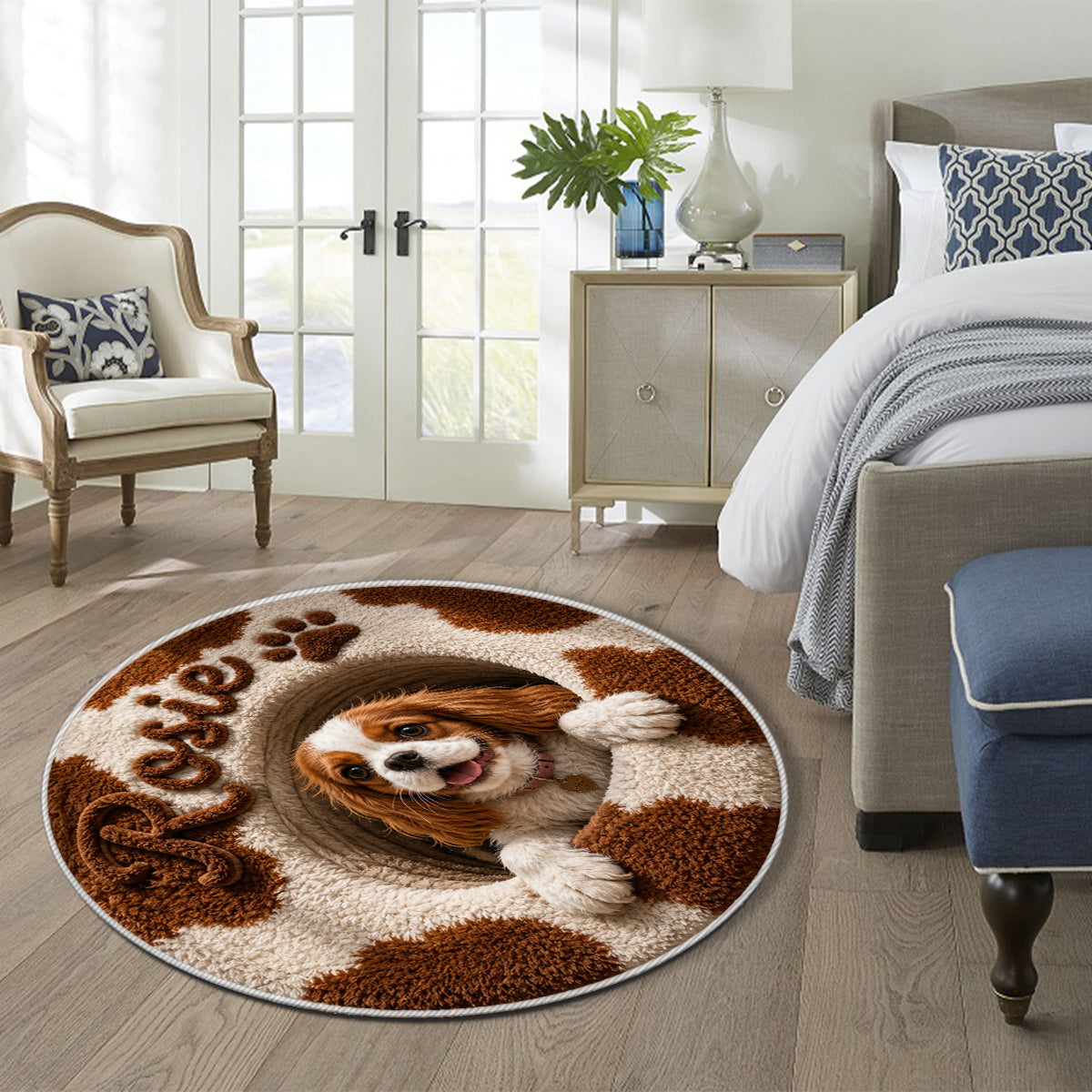 Beautiful Pet - Personalized Dog Non-Slip Tufted Rug