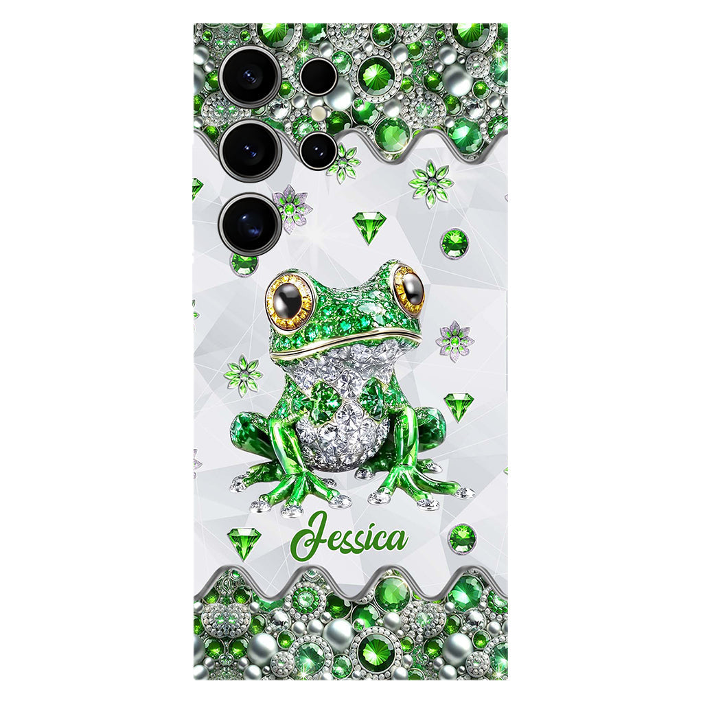 Just A Girl Who Loves Frogs - Personalized Frog Full Print Phone Case