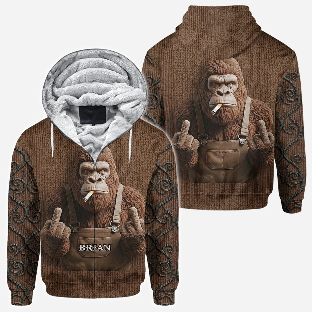 Funny Bigfoot - Personalized Bigfoot All Over Shirt