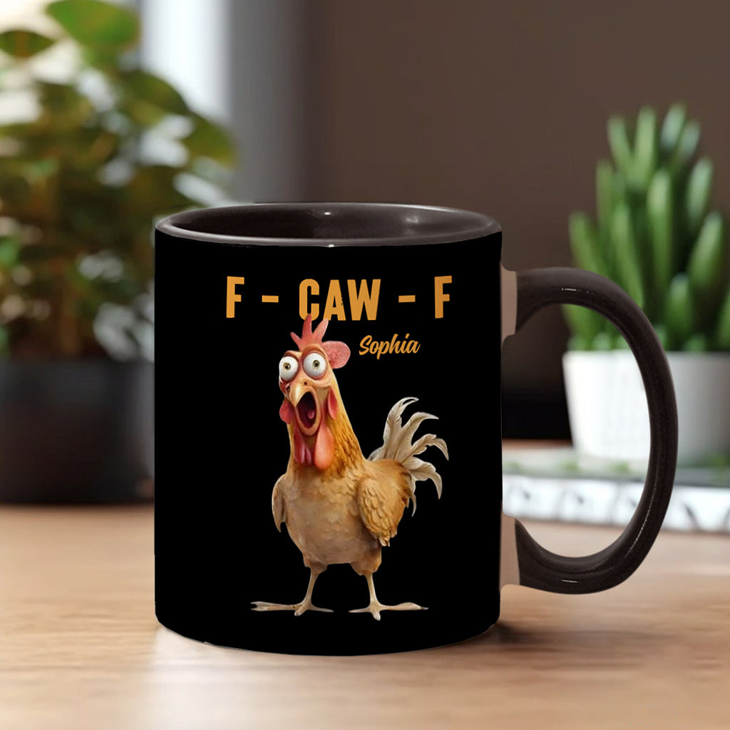 F-Claw - Personalized Chicken Accent Mug
