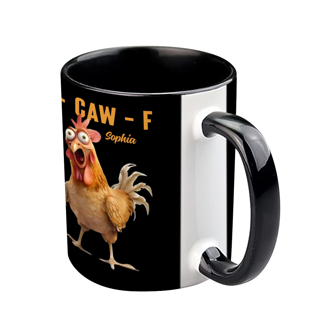 F-Claw - Personalized Chicken Accent Mug