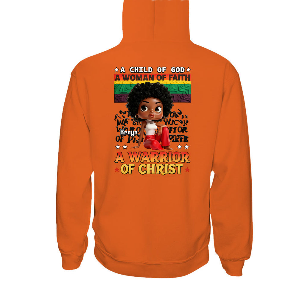 Faithful Black Woman - Personalized African American T-shirt And Hoodie