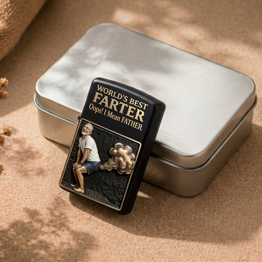 Best Farter Ever - Personalized Father Lighter