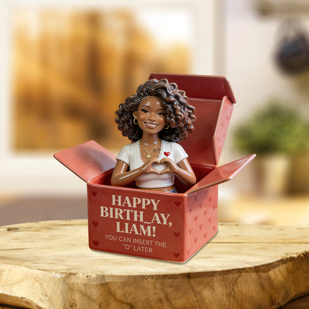 Funny Birthday - Personalized Spicy Couple Custom Shaped Acrylic Plaque