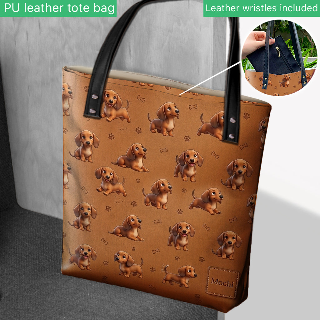 Custom Any Photo - Personalized Dog Tote Bag