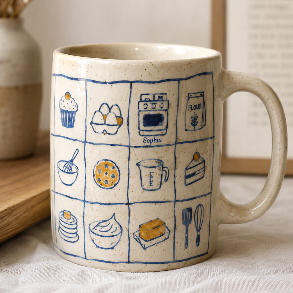 Love Baking - Personalized Baking Mug