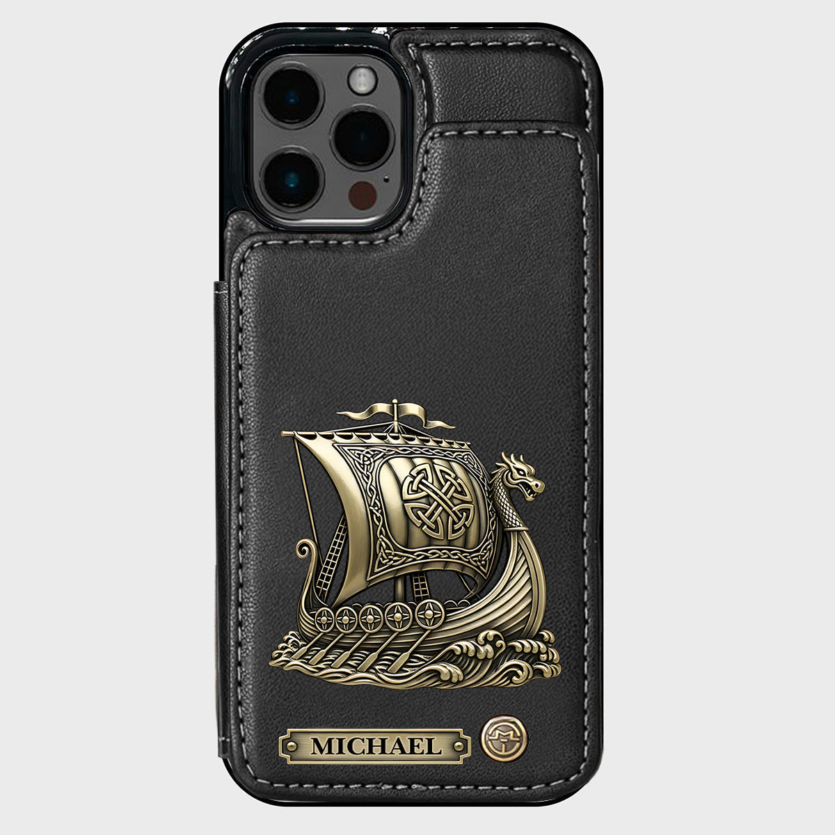 I'm A Viking - Personalized Viking Wallet Phone Case