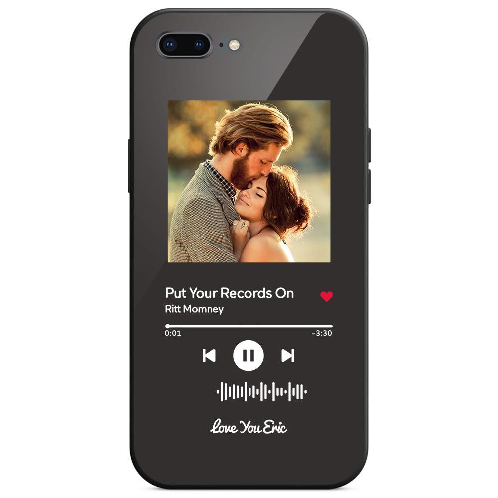 Music Code Song Photo Custom - Personalized Music Code Phone Case