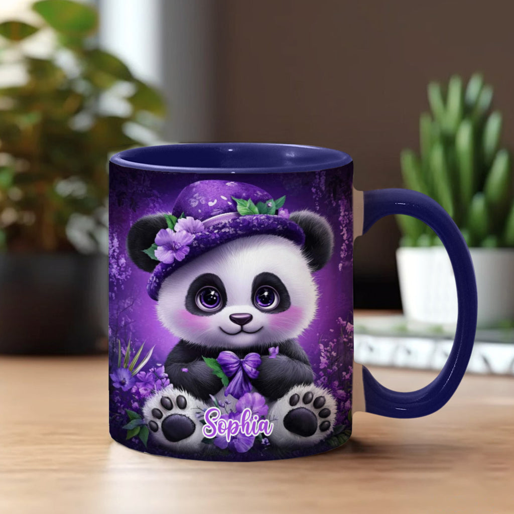 Cute Panda - Personalized Panda Lover Accent Mug