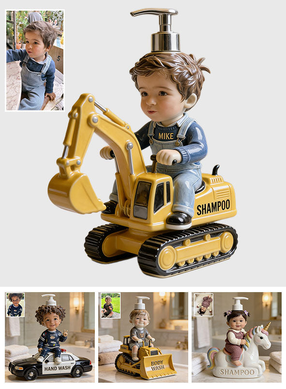 Custom Any Photo - Personalized Kid Pump Dispenser
