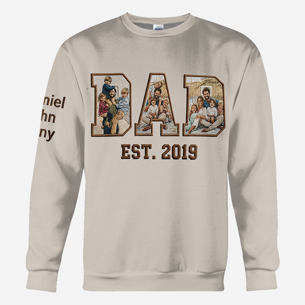 Best Dad Ever - Personalized Father All Over Shirt