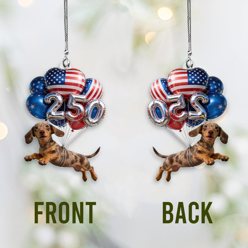Hanging Dog Cat Pet 250 Balloons - Personalized Dog Transparent Car Ornament