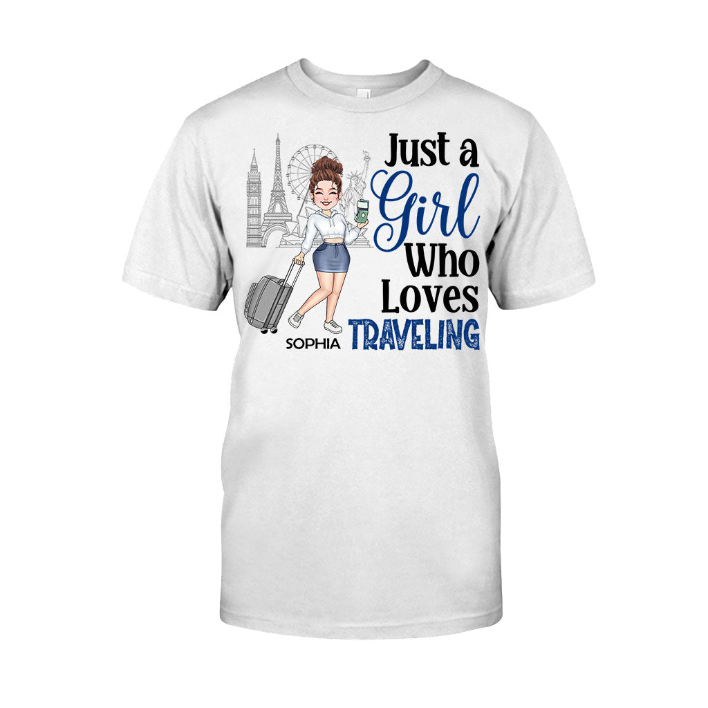 Just A Girl Who Loves Cruising - Personalized Cruising T-shirt & Hoodie