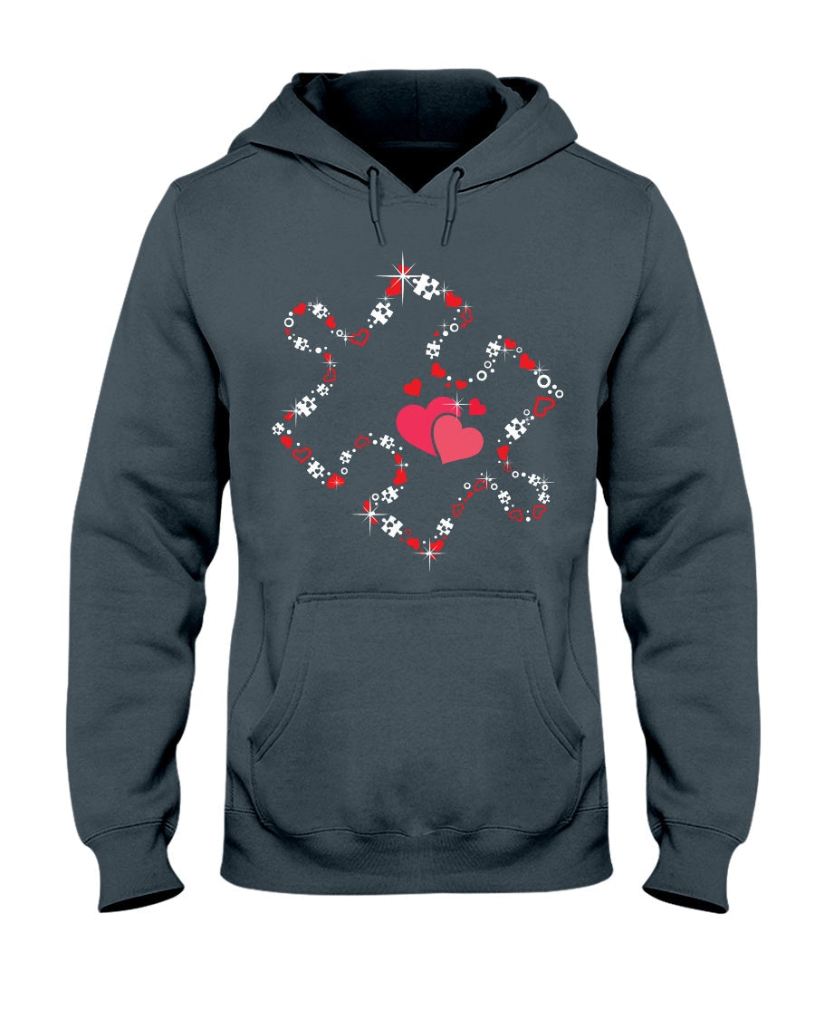 Heart Autism - Awareness Autism Awareness T-shirt and Hoodie 0520