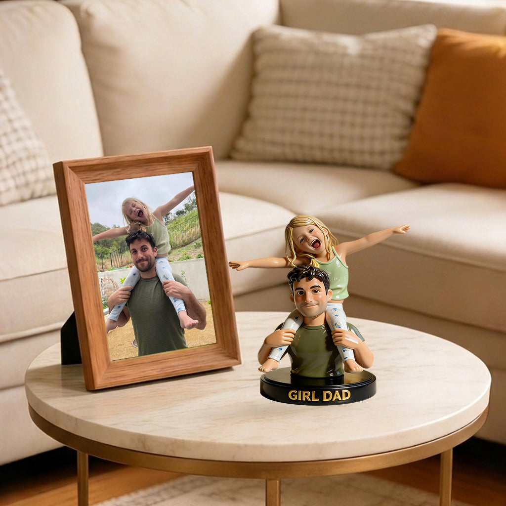 Best Dad Ever - Personalized Father Premium 3D Figurine