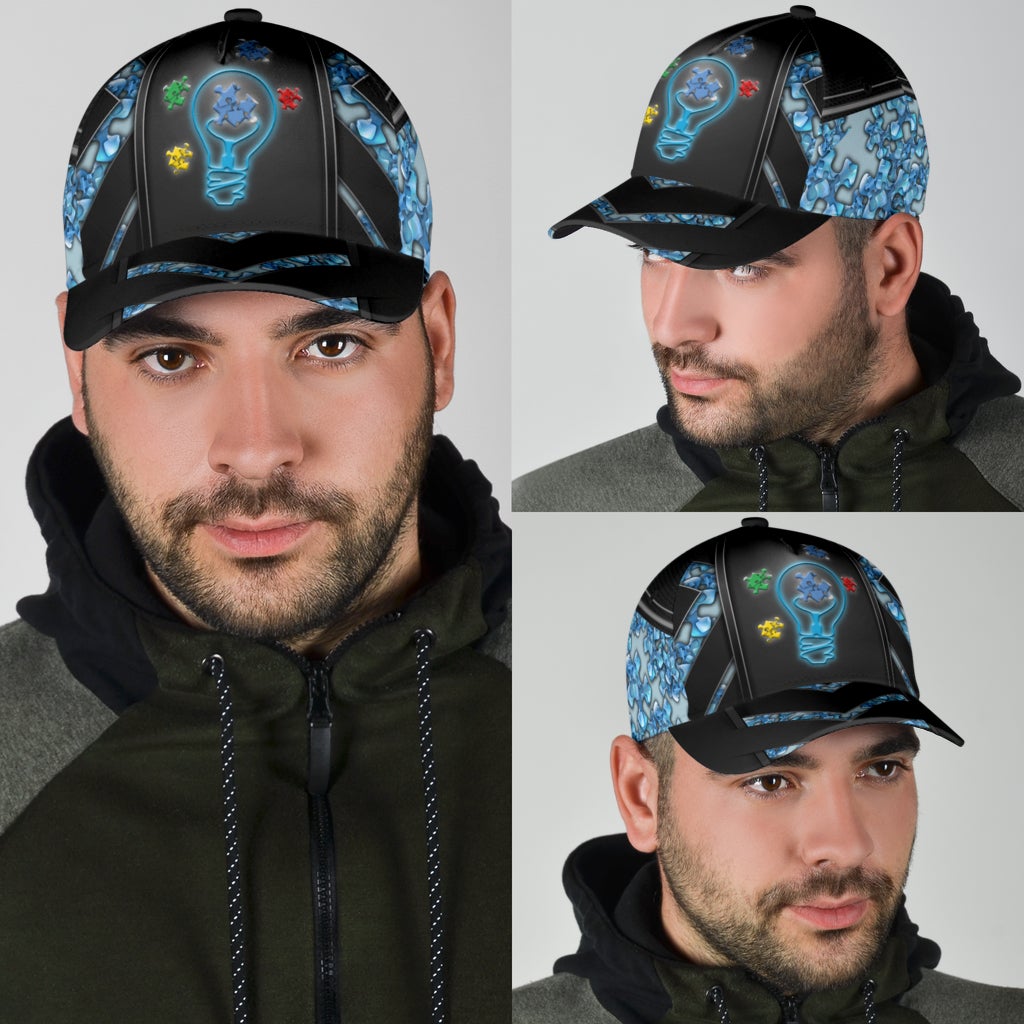 Blue Autism Awareness - Autism Awareness Classic Cap 0921