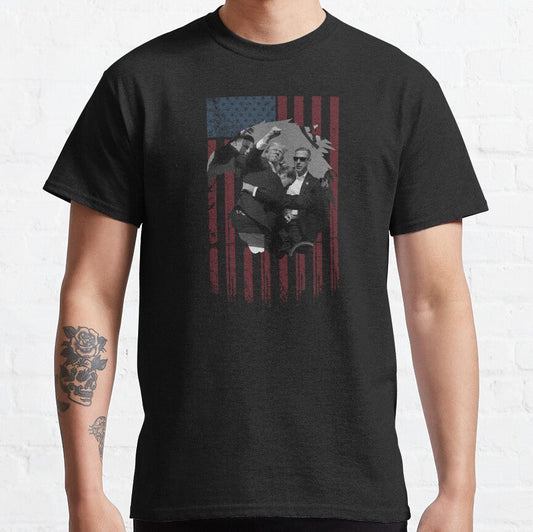 Bulletproof T-shirt, Never Surrender Shirt, Fight For America T-shirt, Retro Rally Shirt, Fight Fight Fight Shirt T-shirt & Hoodie