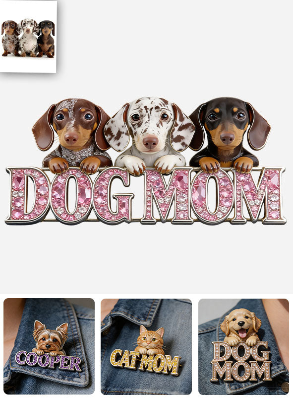 Custom Any Photo - Personalized Dog Pin