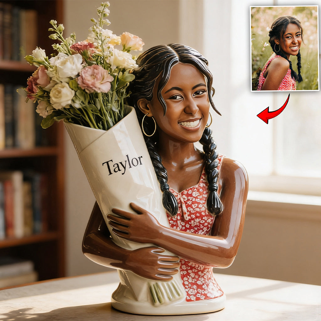 Bloom for Yourself - Personalized Self Love Acrylic Flower Vase