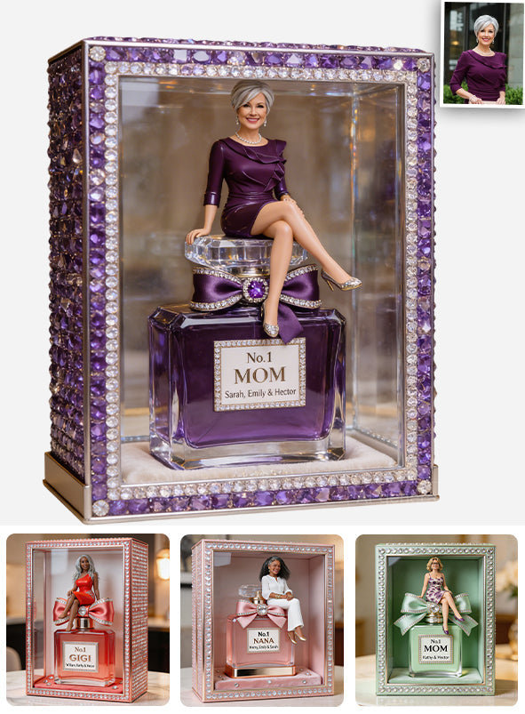 Custom Any Photo, Best Gift For Mom & Grandma - Personalized Mother Custom Shaped Acrylic Plaque