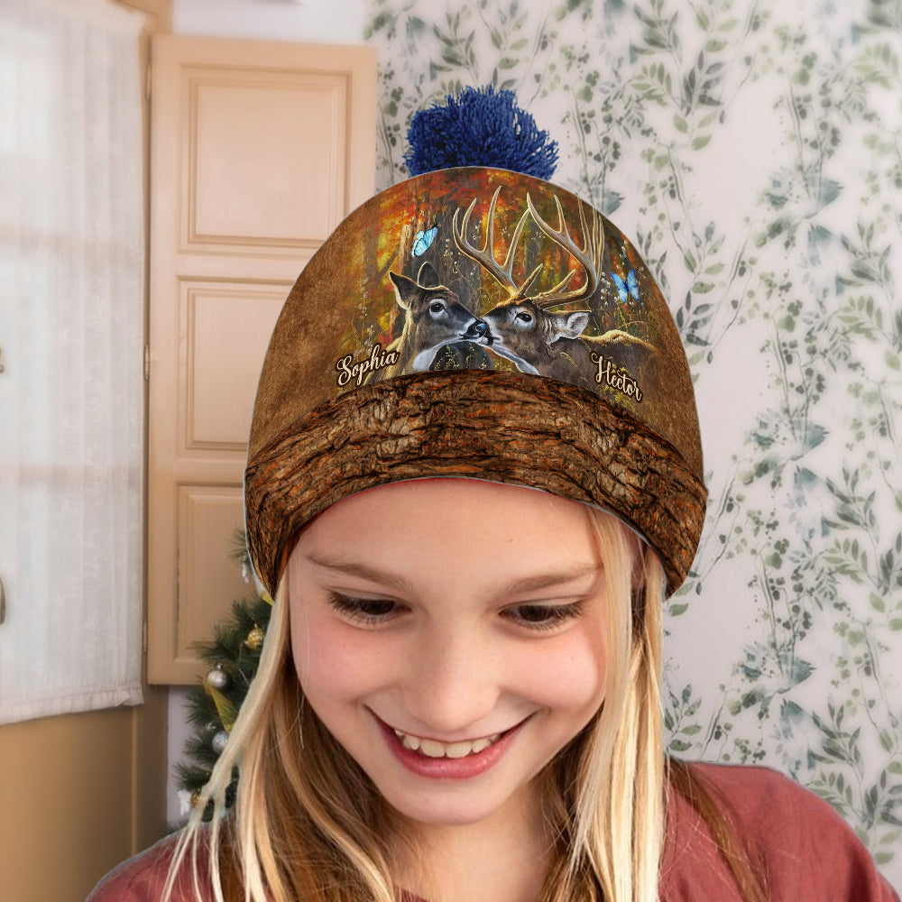 Hunting Couple It's You & Me - Personalized Hunting Beanie Hat