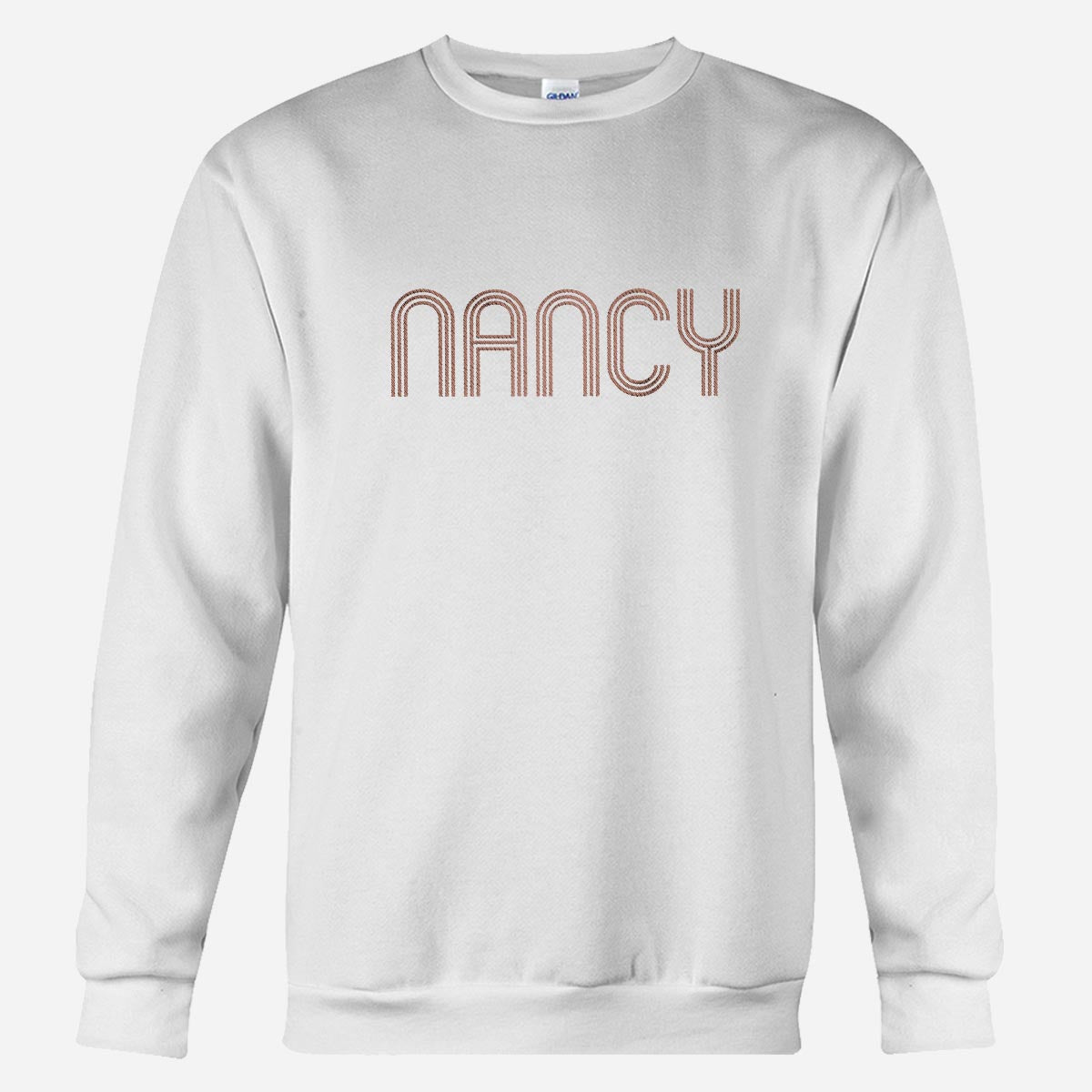 Custom Name - Personalized Aunt Embroidered Sweater