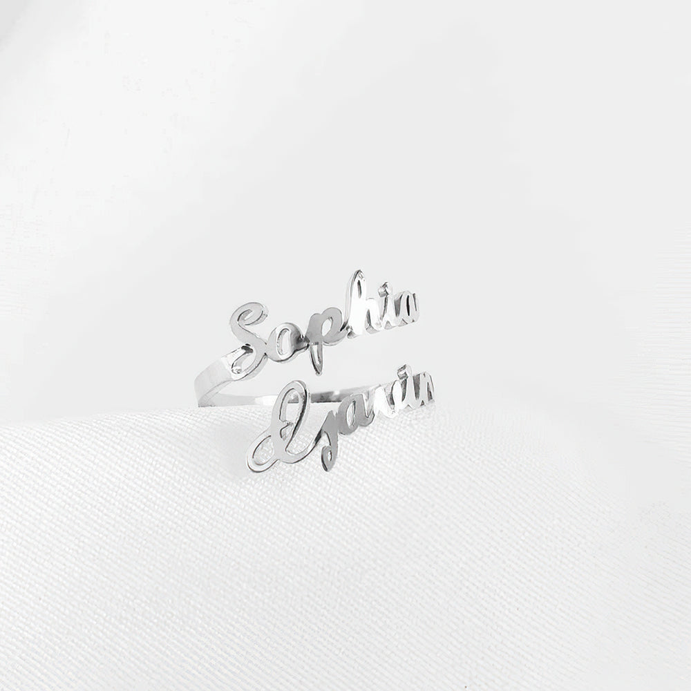 Double Name S925 Silver - Personalized Double Name S925 Silver