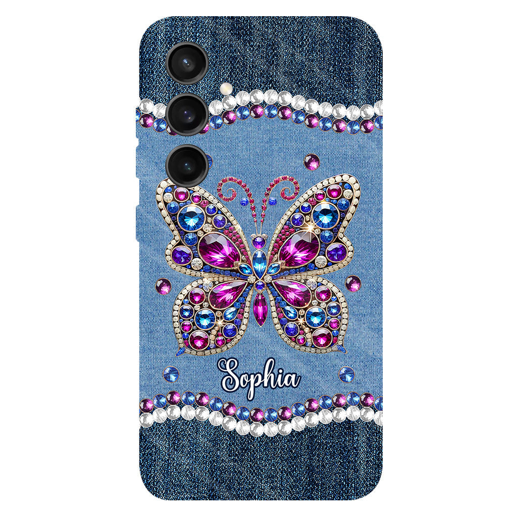 Beautiful Butterly - Personalized Butterfly Full Print Phone Case
