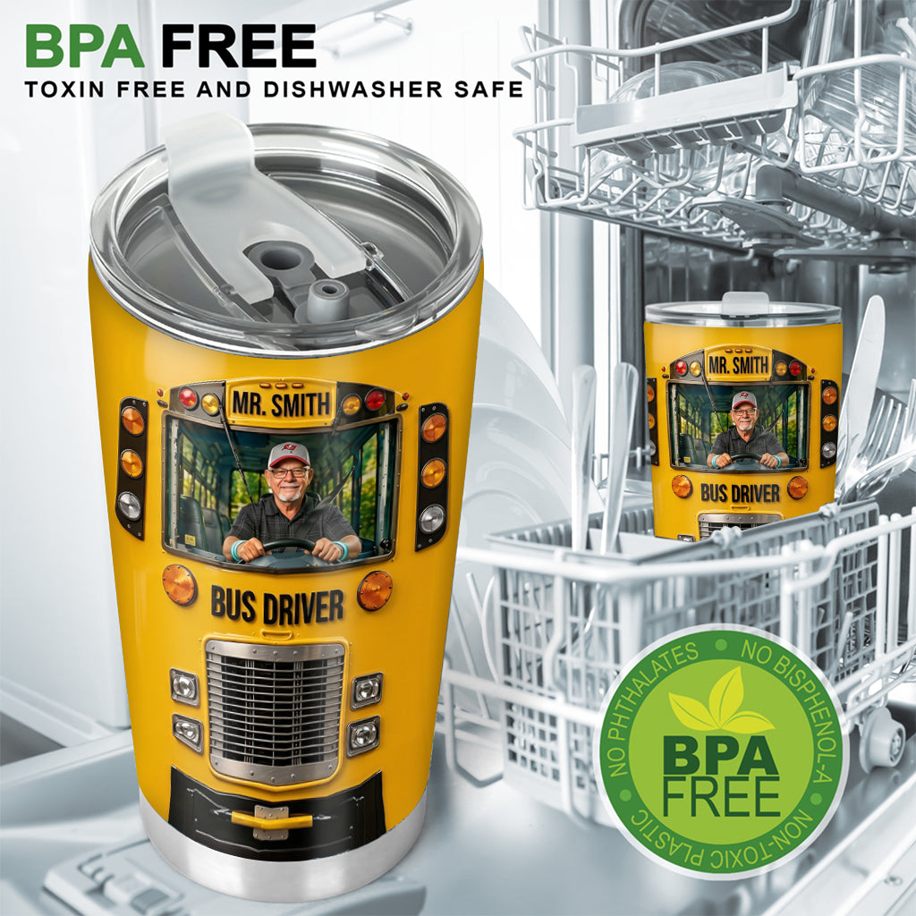 Bus Driver Gift - Personalized Bus Driver Tumbler