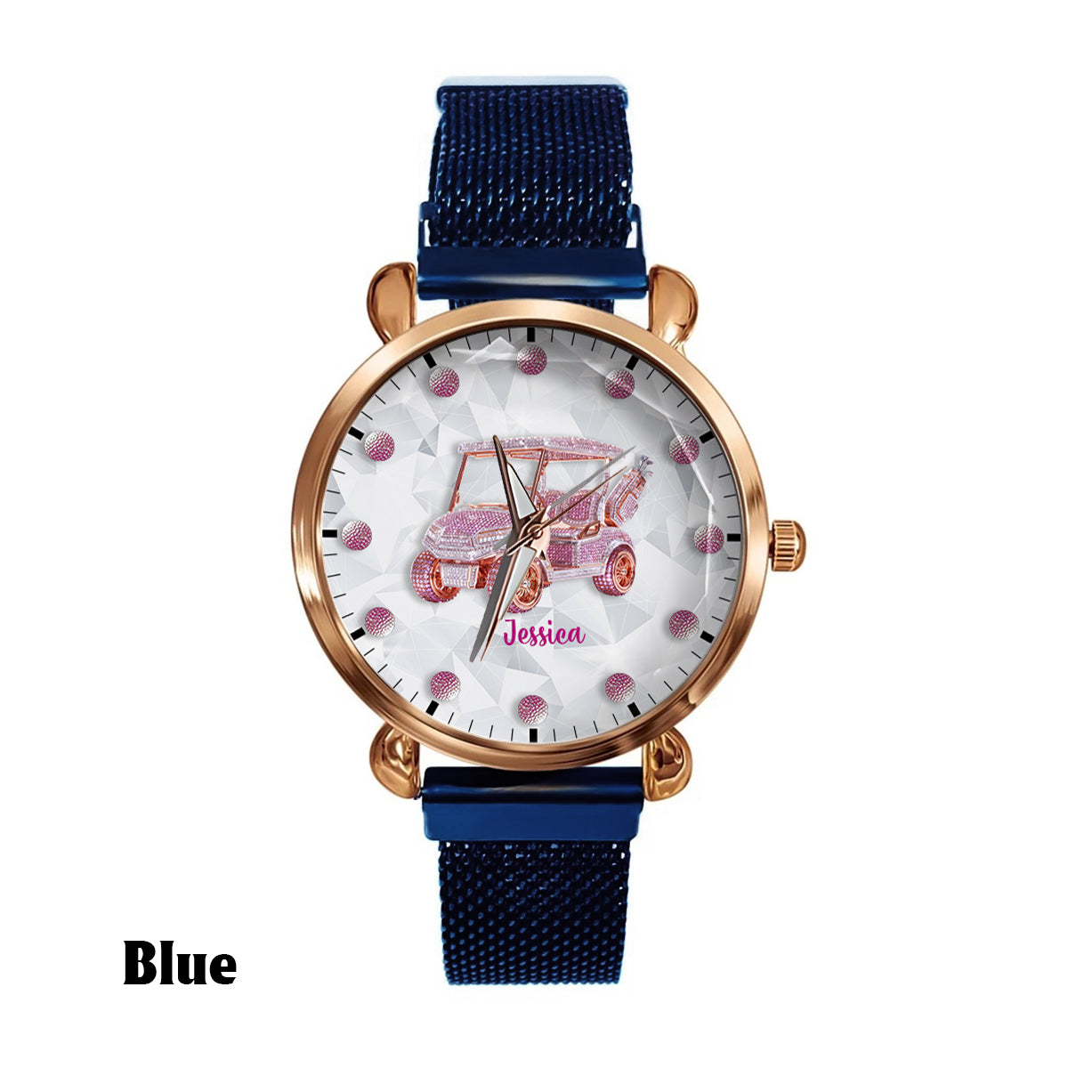 Goft Cart - Personalized Golf Women Hand Watch